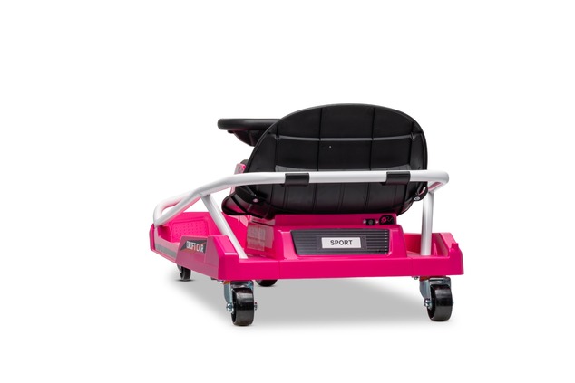 Drift kart elettrico 24V | Beneo Motors | Rosa | Motore brushless 300 W | Batteria al litio | Modali