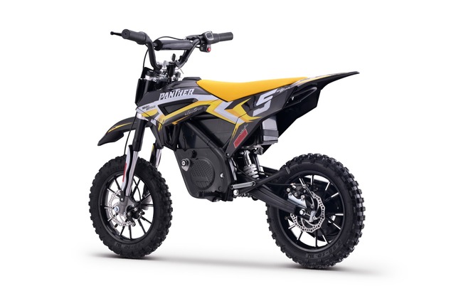 Electric Dirt Bike for Children Beneo Motors Panther Yellow - 550W