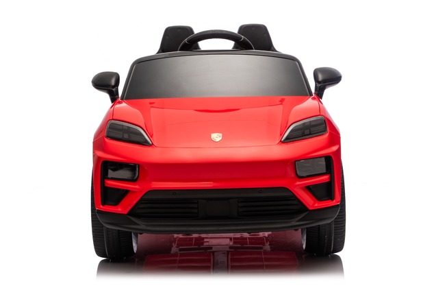 Electric Ride-on car Porsche Macan 12V Licensed with rear-wheel drive (Single seat), red, Lithium ba