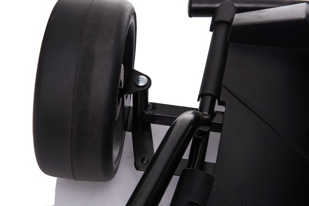 Drift Kart DRIFT-CAR 24V, White, Smooth Drift wheels, 2 x 350W Motor, Drift mode at 13 Km / h, 24V B