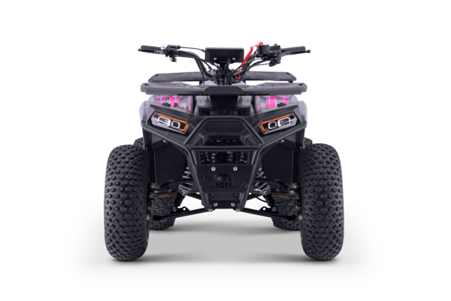 Kids Petrol Quad 125cc | Beneo Motors Warrior Pink | Ages 8+ | Reverse Gear &amp; Speed Limiter