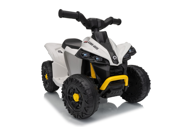 Licencovaná dětská elektrická mini čtyřkolka 25 W | Can-Am Renegade | Lithiový akumulátor 7,2 V | Bílá