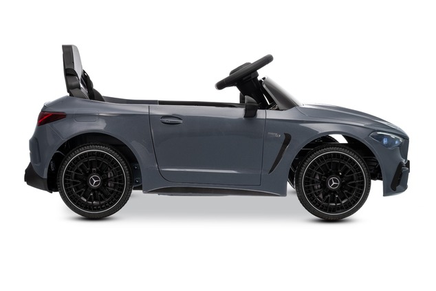 Electric Ride-on car Mercedes CLE 12V with rear-wheel drive, grey, Single seater, Lithium battery, L