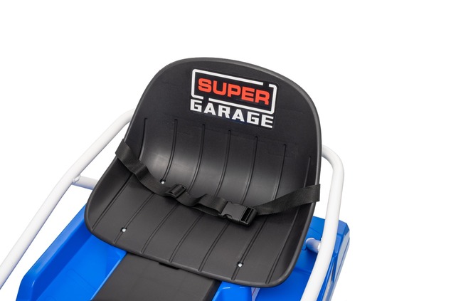 Drift kart elettrico 24V | Beneo Motors | Blu | Motore brushless 300 W | Batteria al litio | Modalit