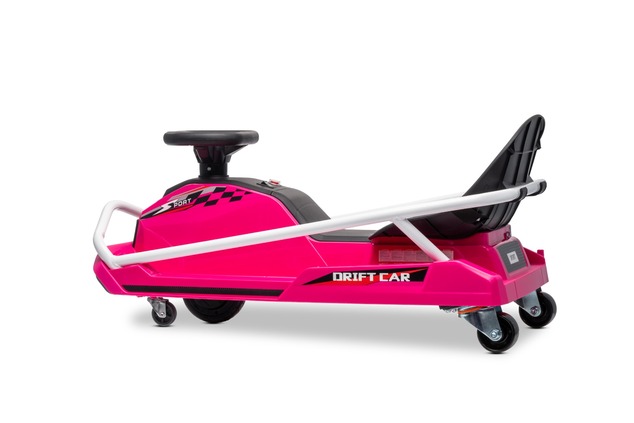Drift kart elettrico 24V | Beneo Motors | Rosa | Motore brushless 300 W | Batteria al litio | Modali