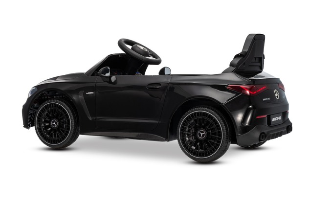 Electric Ride-on car Mercedes CLE 12V with rear-wheel drive, black, Single seater, Lithium battery, 