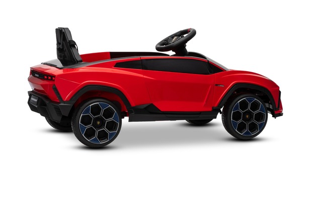 Electric Ride-on Car Lamborghini Lanzador 12V with rear-wheel drive, licensed (Single seater), red, 