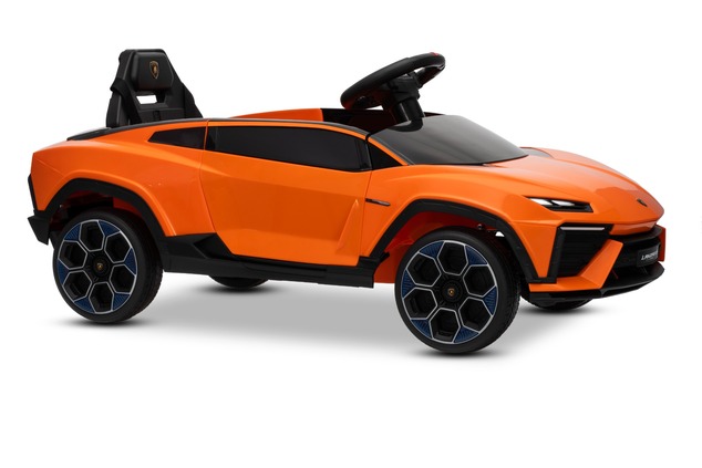 Electric Ride-on Car Lamborghini Lanzador 12V with rear-wheel drive, licensed (Single seater), orang