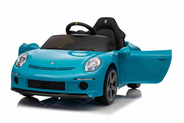Electric Ride-on car RUF GT 12V, blue, Opening doors, 2.4 GHz remote control, LED lights front and r