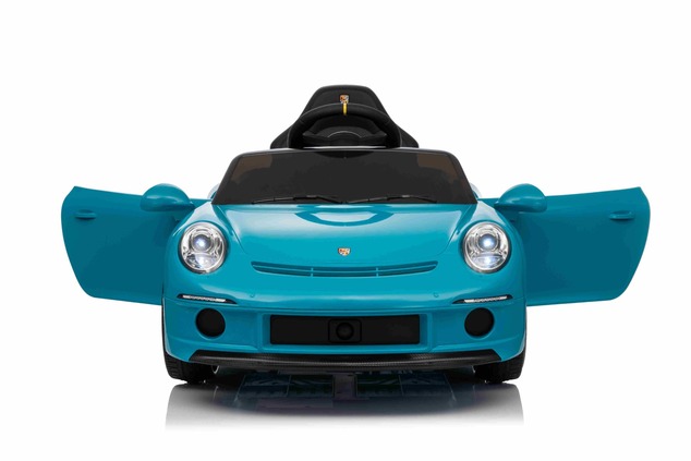 Electric Ride-on car RUF GT 12V, blue, Opening doors, 2.4 GHz remote control, LED lights front and r