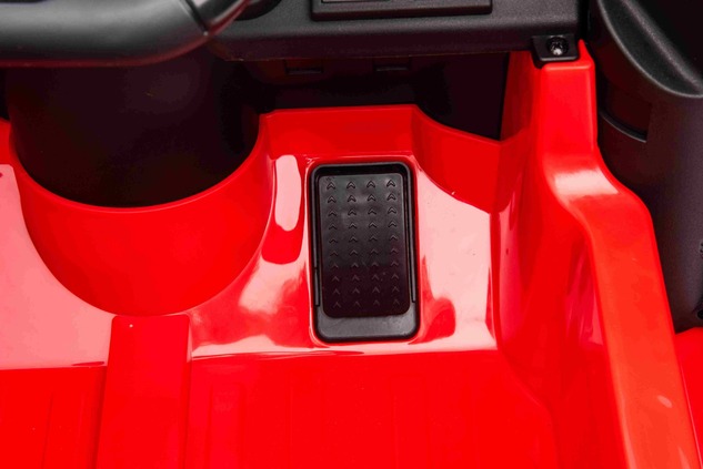 Auto elettrica per bambini Audi RS6 12V, Rosso | Sedile in pelle | Porte apribili | 2 × 25 W motore 