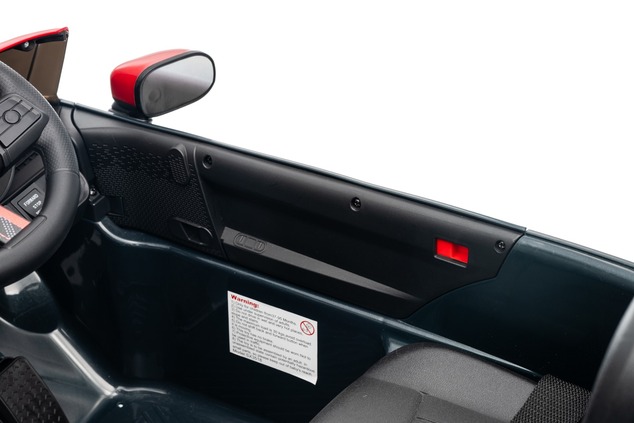 Electric Ride-on car Mini Cooper 12V, black, MP3 Player with USB and Bluetooth connection, 2.4 GHz r