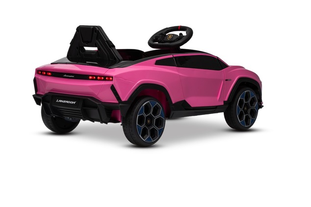 Electric Ride-on Car Lamborghini Lanzador 12V with rear-wheel drive, licensed (Single seater), pink,