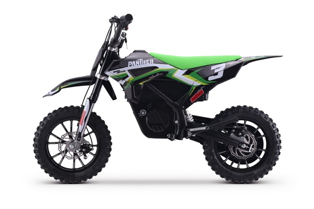 Electric Dirt Bike for Children Beneo Motors Panther Green - 550W