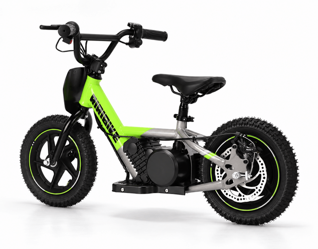 Elektrické odrážedlo | Beneo Motors RIRIBIKE RTX3 S | Zelené | 24 V | 100 W motor | 12" kola
