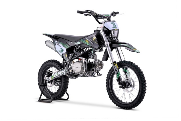 Motocross für Jugendliche und Erwachsene – Beneo Motors Cross GRX Grün – 125 ccm