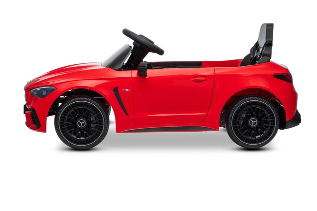 Electric Ride-on car Mercedes CLE 12V with rear-wheel drive, red, Single seater, Lithium battery, LE