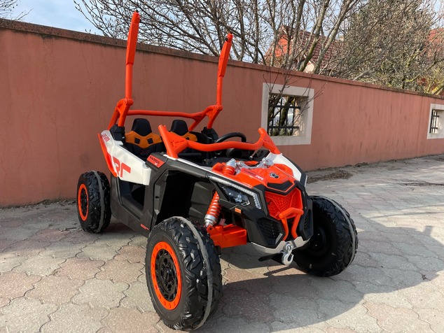 Kids Electric Ride-On Can-Am Maverick 24V | Beneo Motors | 2 Seater | 4×35W | Lithium Battery