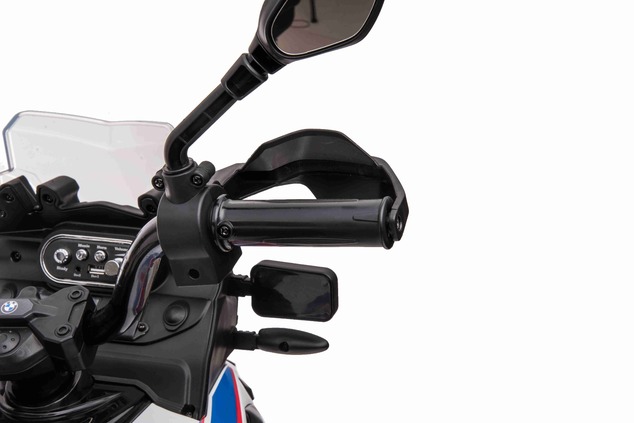 Electric Motorbike BMW F850 GS, Licensed, 12V battery, EVA soft wheels, 2 x 35W Engines, LED Lights,