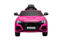 **Voiture électrique enfant Audi RSQ8 rose | Entrée USB/SD | Siège en cuir | 2 × 35 W | Batterie 12 