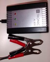 External charger for 12V/6V/2V lead acid battery
