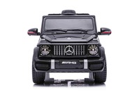 Electric ride-on car Mercedes G with high doors, black, Single seater, 12V battery, 2.4 GHz Remote c