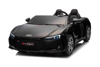 UTV elektrische kinderauto 24V | Audi R8 SPYDER | 2-zitter | zwart | MP3-speler met USB/AUX en Bluet