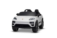 Electric Ride-on car Porsche Macan 12V Licensed with rear-wheel drive (Single seat), white, Lithium 