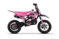 Kids Petrol Dirt Bike 50cc | Beneo Motors CROSS XM Pink | Ages 4–8 | Speed Limiter