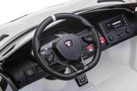 Electric Ride on Car Lamborghini Aventador 12V for two users, Green, Vertical opening doors, 2 x 12V