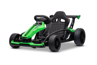 Drift kart elettrico per bambini 24 V | Beneo Motors Drift Car | Verde | 2 × 200 W | Batteria al litio