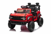 Electric Ride-On Car Ford Bronco with Rear-Wheel Drive, Licensed (Single-Seater), Red, Lithium Batte