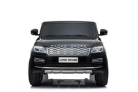 Electric Ride-On Range Rover, Black, Double Leather Seat, LCD Display with USB Input, 4x4 Drive, 2x