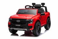 Electric Ride-on car FORD 707 12V, Red, Leather seat, 2.4 GHz remote control, Bluetooth / USB Input,