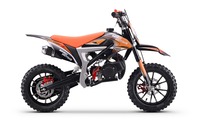 Kids Petrol Dirt Bike 50cc | Beneo Motors CROSS SX Orange | Ages 4–8 | Speed Limiter