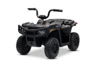 Licensed electric Ride-on quad Arctic Cat 12V with rear wheel drive, black, LED lights, Lithium batt