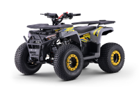 Kids Petrol Quad 125cc | Beneo Motors Warrior Yellow | Ages 8+ | Reverse Gear &amp; Speed Limiter