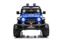 All Ride electric car with rear-wheel drive, blue, 12V battery, High chassis, wide seat, Suspension 