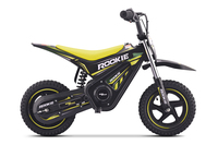 Pocket bike électrique enfant ROOKIE 24V (12"), batterie lithium, moteur brushless 250 W, frein à disque