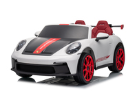 Porsche 911 GT3 RS macchina elettrica per bambini 24V 4x4 | con licenza | Beneo Motors | 2 posti | Batteria al litio | Sedili in similpelle ROSSI | Ruote EVA