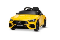 Electric Ride-on car Mercedes CLE 12V with rear-wheel drive, yellow, Single seater, Lithium battery,