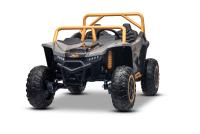 Electric Ride-on buggy Artic CAT XXL 4x4 24V, gray, two-seater, Soft EVA wheels, Powerful engines, L