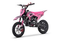 Kids Petrol Dirt Bike 50cc | Beneo Motors CROSS XM Pink | Ages 4–8 | Speed Limiter