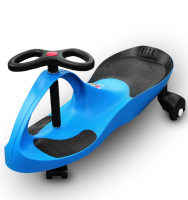 RIRICAR Blue - swing car for kids with silent PU wheels
