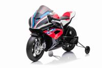 Electric Motorbike BMW HP4 RACE 12V, Licensed,  red, 12V battery, EVA soft wheels, 2 x 35W Engines, 