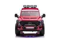 Electric Ride-On Toy Car Duty 24V red, Two-seater, 4X4 drive with high-performance 24V Engines and s