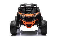 Electric Ride-on car Can-am Maverick One-seater with 4X4 drive, Orange, Independent suspension, 2.4