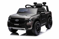 Electric Ride-on car FORD 707 12V, Grey, Leather seat, 2.4 GHz remote control, Bluetooth / USB Input