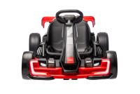 Licensed ride-on Drift Kart AUDI 24V, red, LED lights, 2 x 150W Motor, Drift mode with a speed of 12