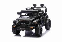 Electric car for children OFFROAD NEW with rear-wheel drive, black, Lithium battery, High chassis, W